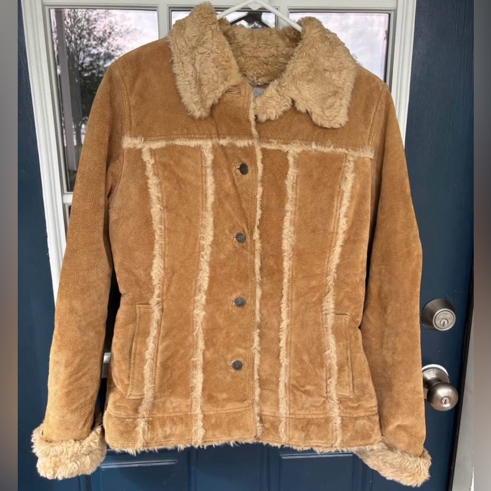 Women's Tan Leather Jacket